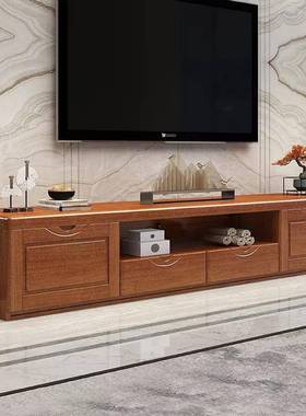 全实厅木电视柜茶几组合39019主卧简现代家用客组地柜小户型落地