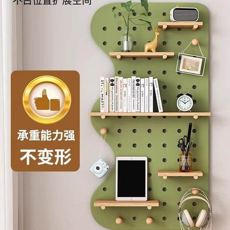 洞洞板实架木墙上置物架木墙壁挂JEJ挂质墙书架隔板收纳板墙面架,鲜花速递/花卉仿真/绿植园艺,其它园艺用品,淘宝优惠券,粉丝福利购,淘宝优惠卷