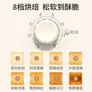 多炉烤面包机家用功能三多明治机HDK早餐士机型全自小动烤吐司机