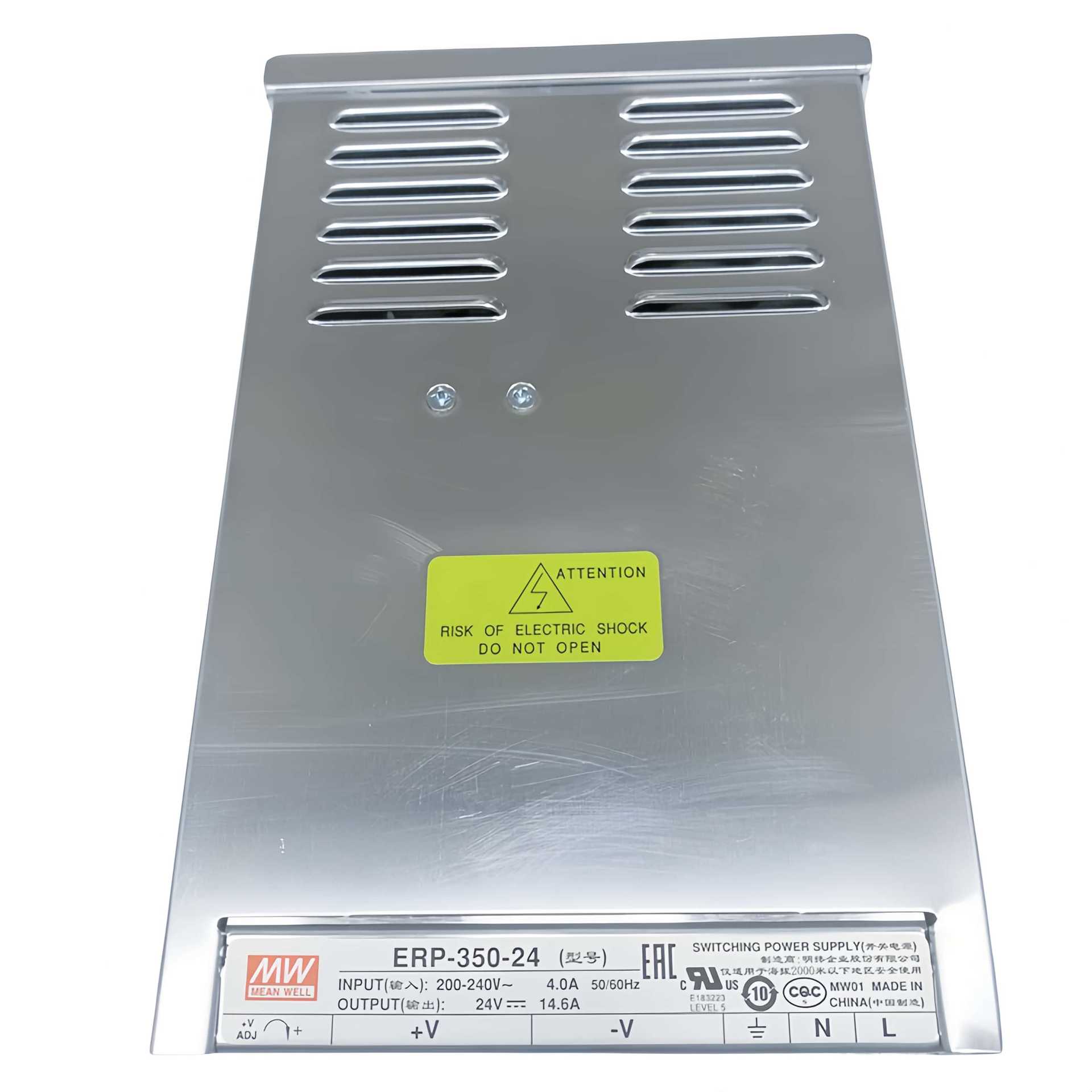 ERP-350-24 灌胶明纬防雨开关电源灯带发光字显示屏景观亮化电源