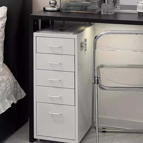 物抽式SRI收纳屉柜客厅储柜桌置物柜铁艺家用夹缝整理柜子床头斗