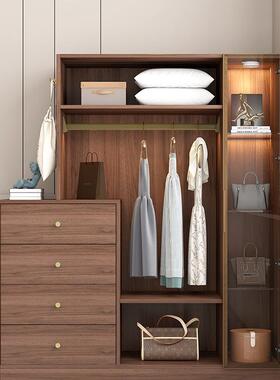 体现代简约床尾柜衣架一挂帽衣架卧室衣柜床头柜73706抽屉储斗物