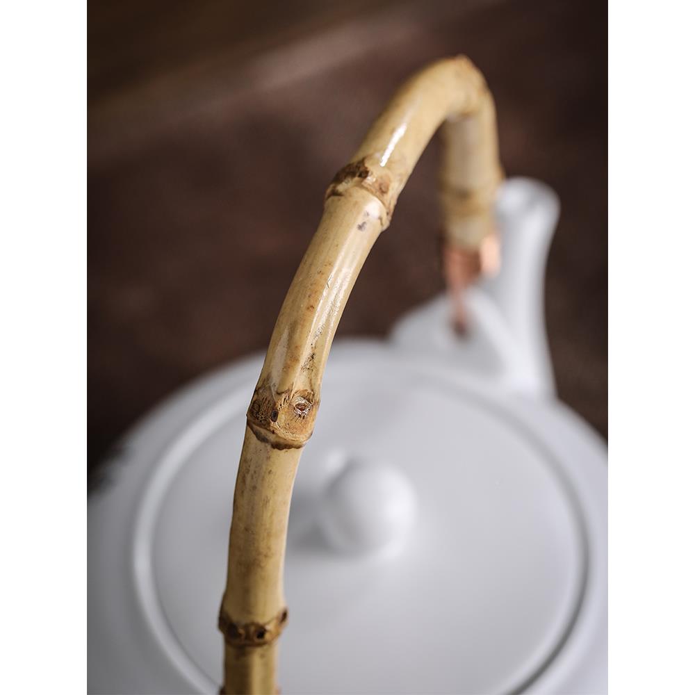 大容量茶壶陶泡茶壶BHJ茶瓷提分离家用梁壶茶具中式水冲茶带滤网