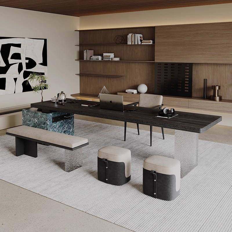 现代简约实木茶OQP桌黑色蜡木大白板桌氏美学台茶办公桌一体工宋,鲜花速递/花卉仿真/绿植园艺,其它园艺用品,淘宝优惠券,粉丝福利购,淘宝优惠卷