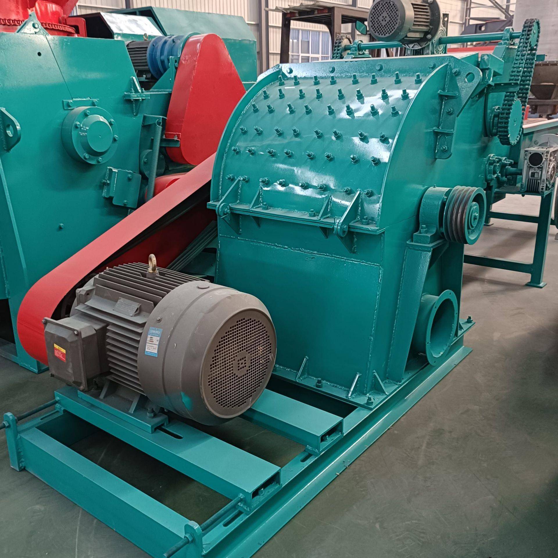 功能木屑锯末粉RWJ碎枝边角子料树带钉木头破碎机沙克龙粉碎机