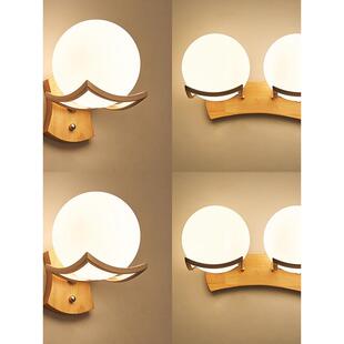 壁灯10478墙上新中式木道庭院卧室网红过灯欧式现代实简声约控墙