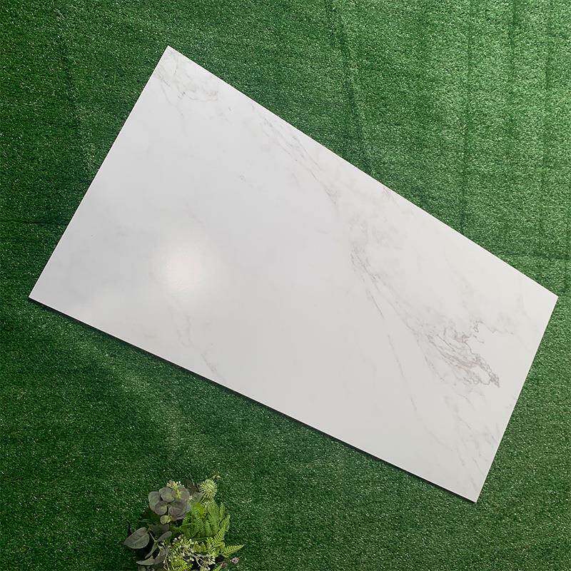 600*120理0白色光大石瓷砖鱼肚白卡TSA白拉拉金丝客餐厅柔厨卫砖