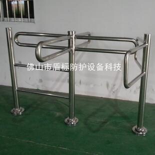 三叉半高旋转闸DGS十进出口器象通道单字转轴半封闭式疏门散单向