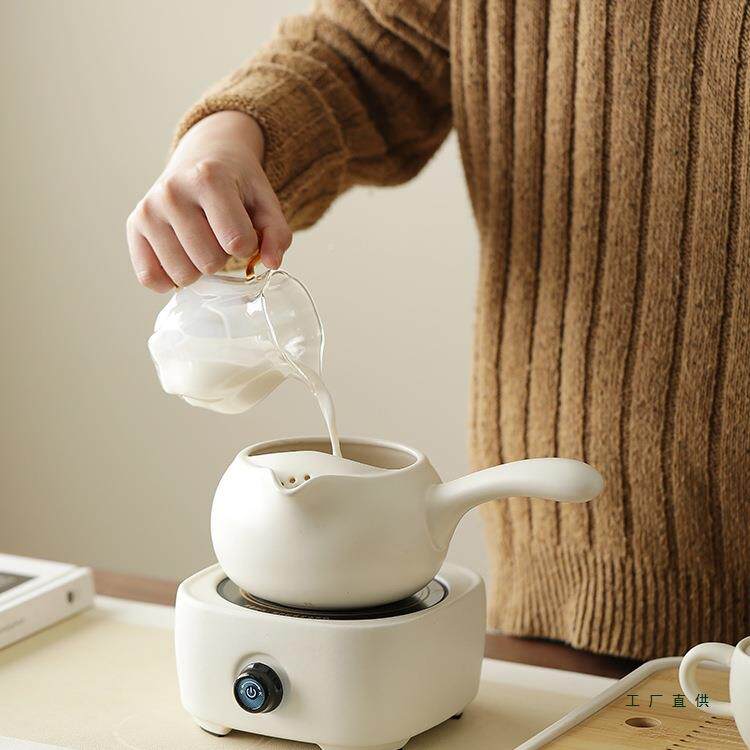围炉煮茶茶家用内全套罐罐器AJE煮茶壶室煮茶电陶炉煮炉耐热陶瓷