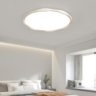 全光谱卧室顶灯202款现5形代简吸约护眼设计EJH师主卧灯超薄圆房