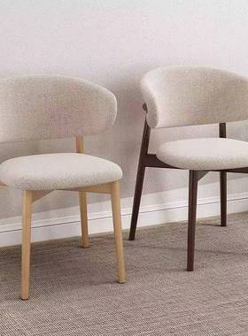 休椅子仿实坐木餐厅餐桌45712椅家用舒久酒店适闲商务洽谈包邮