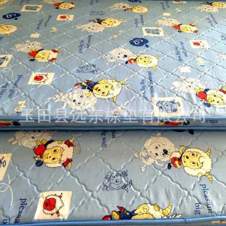 椰棕床垫3E椰梦维 偏硬儿童床垫 棕榈1.5米1.2薄折叠床垫定 做