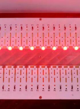 0.2W285植物光灯珠6芯60XTKm高n光效高亮红度贴片颗粒三安片led灯