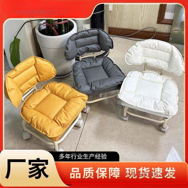 万向轮带靠背小凳儿子家用换鞋凳288童学步网红懒人适舒云矮朵凳