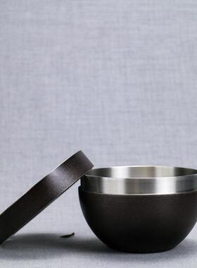 博之纯纯锡坊工厂直销小号锡罐静思务锡茶叶罐商礼品家B181003居