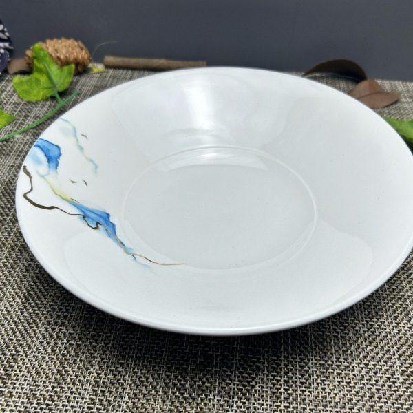 简约沙拉碗高级感斗笠碗陶瓷家用沙拉盘汤碗拉面碗餐厅酒店斗笠盘,厨房/烹饪用具,配菜/备菜盘,淘宝优惠券,粉丝福利购,淘宝优惠卷