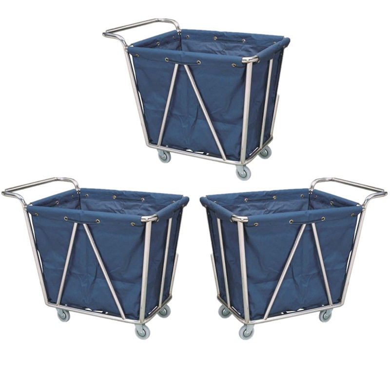 布草车酒店工作车保洁推车清洁车多功能客房专用服务车带轮子批发