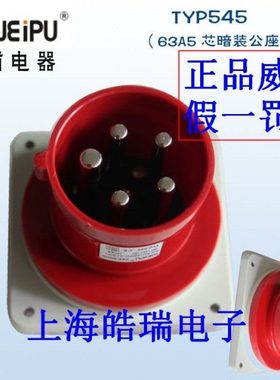 weipu 威浦音响工业插座 连接器 插头TYP545 63A5芯座针 380V