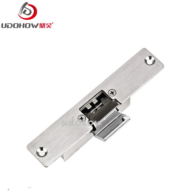 窄门框电锁 玻璃门夹锁 阴极锁 无框夹锁 无框玻璃门钳锁