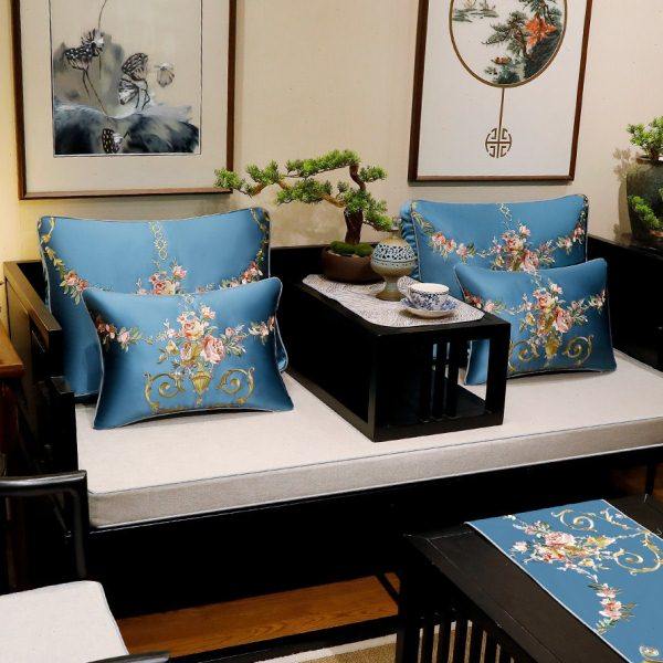 新中式红木沙发垫实木椅子家具坐垫带靠背垫夏季防滑沙发套罩定制,居家布艺,沙发垫,淘宝优惠券,粉丝福利购,淘宝优惠卷