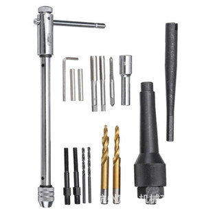 汽修汽保工具 电热塞螺纹修复工具组套 16件套电热塞拆装 工具组套