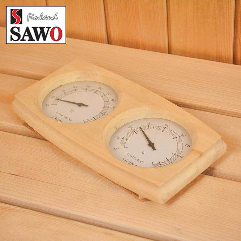 双表温湿计 香柏 松木