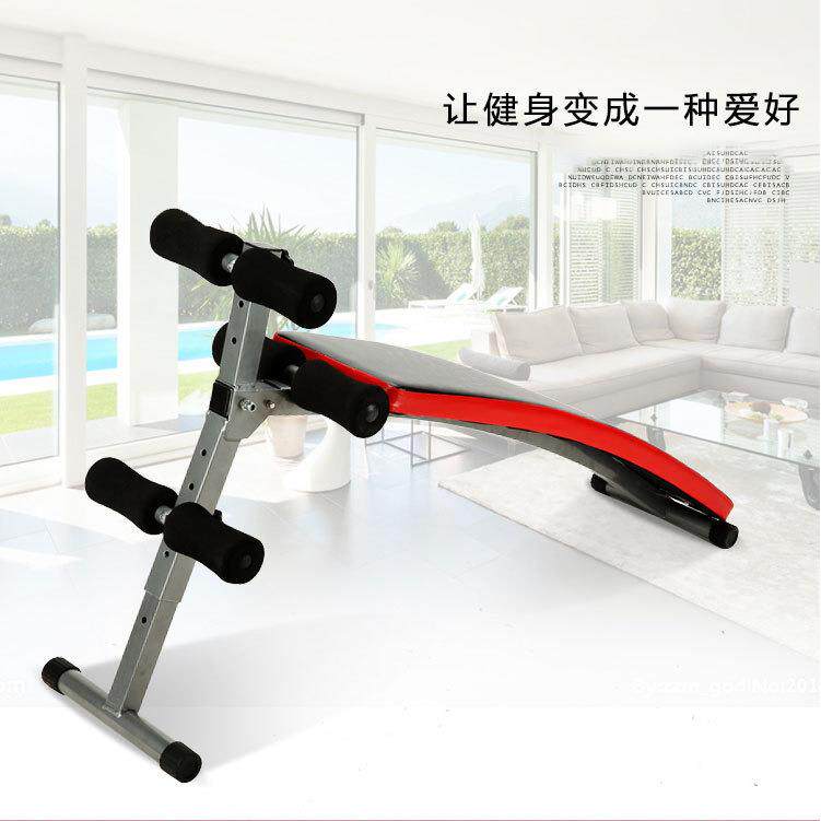 健身器材仰卧板仰卧起坐收腹机腹肌板哑铃凳家用