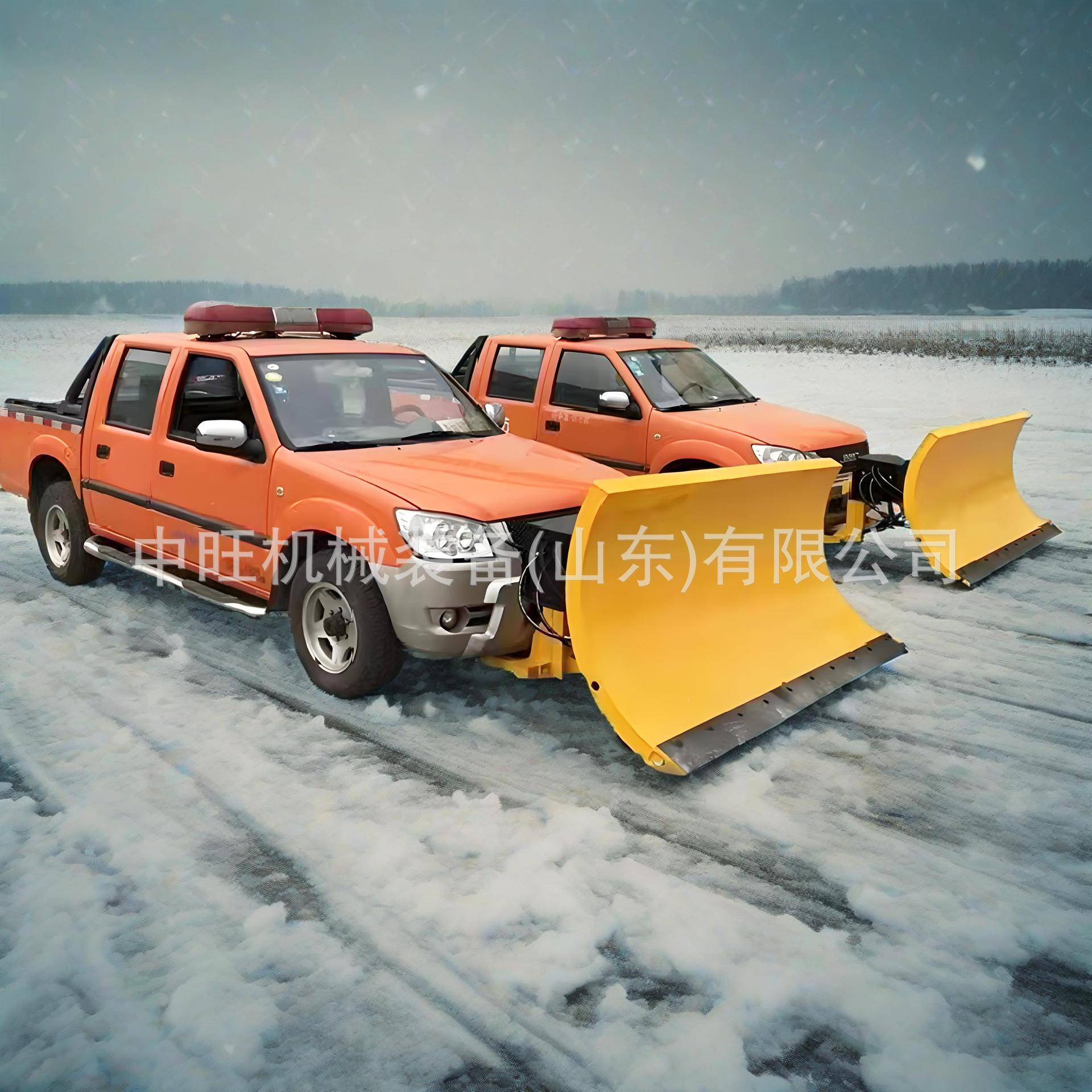 皮卡车加装推雪市除政环卫雪备除雪机204铲环卫车设皮卡加装推雪