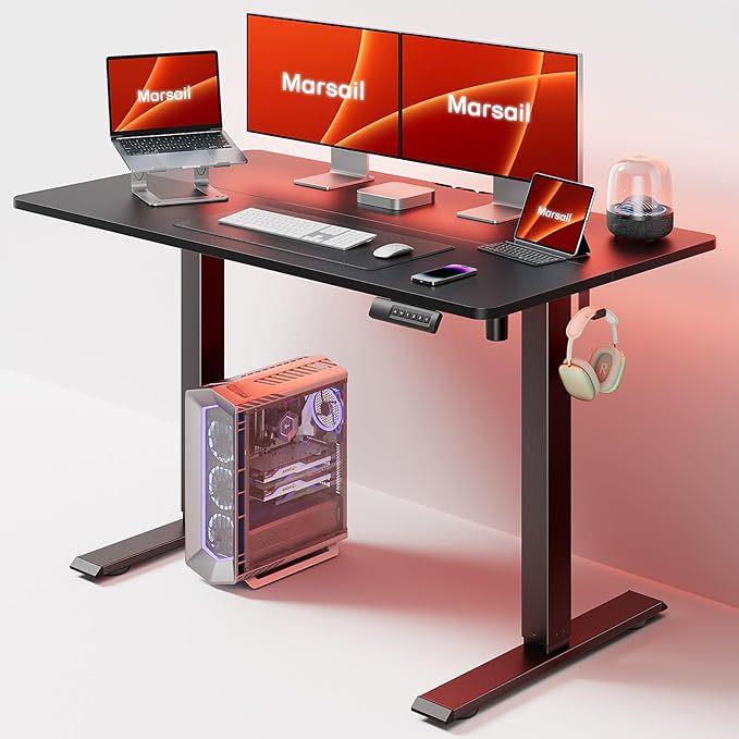 电升降降桌站549立式办公动办桌学习桌子双电机升降桌架桌腿公升