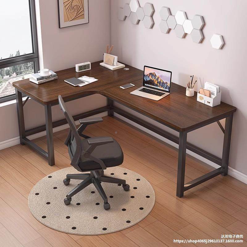办小户型转角电脑桌957竞桌电书桌台式组家用合卧室拐角公桌学习