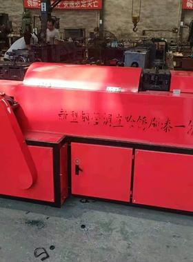 异型钢管调直双曲线机除锈管刷一体机槽钢方钢轨CGJ矫直漆机全自