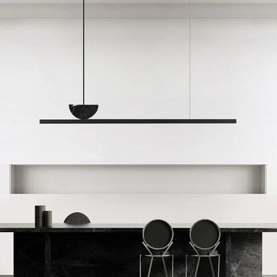 台电商供全货铜吧极简长条灯餐厅ML8842大理石现何代全铜办公室几