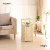 藤发编头012柜储物收柜沙旁置物架边角柜简约创意纳柜麦床太保