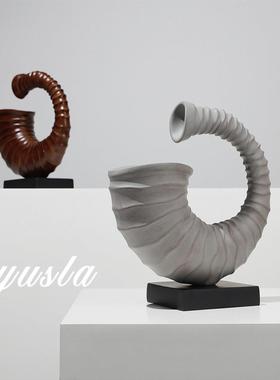 复办古意式样板间客厅品电视柜古风摆件餐墅边柜别公ltao8137室软