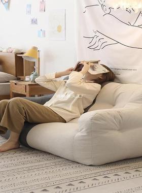 懒人沙发榻榻可米单躺LRSF0000双人红出租网屋房间可睡卧室宿舍地上小沙发