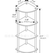 装 吊柜置sczwj物架厨房可伸缩橱柜挂包拆邮摆架件落地置物架示展