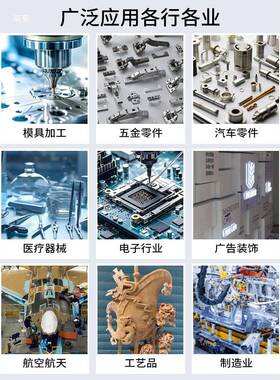 cn控c机全自动刻数机身亚克力治具碳纤维大理石精雕金属雕刻KJZ字