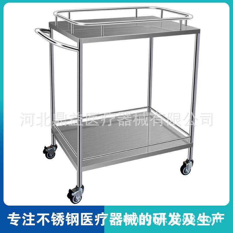 验304双二防层不锈钢推车护栏加厚静音无磁静电实耐酸碱室201#700