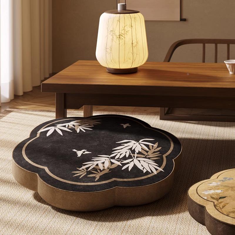新中式蒲团榻米打坐禅垫修垫厅地上跪拜子冥想202423复古坐墩可客