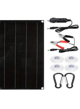 爆款热晶单硅20W柔性太卖阳能太阳能户外板548汽车游艇手机应用