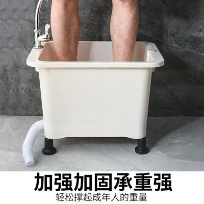 ?可移动料拖把池家用台户外庭院长方形拖地池卫117生阳间万向塑轮