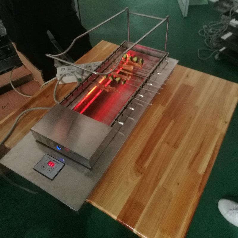 自动旋转用无电烤炉烟机AYS烧烤店商自助烧用烤炉烤肉炉家烧烤架