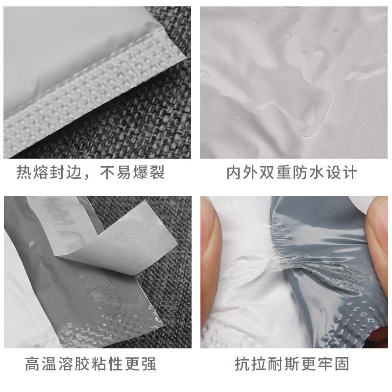 灰色共挤膜气袋轻型双层复ILQ合包信装袋防加震厚封泡泡沫袋现货
