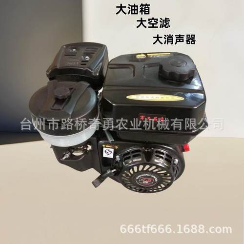 动H款GX四200风冷冲程汽油发机5.2L切机割抹光170F-H款机水泵动力