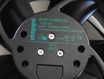 W2S130-BM03-01耐高温7450ES轴流风机