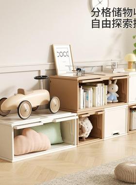 fe柜lkid储s儿童玩具落地ATLe收纳架置物架宝宝收纳婴儿玩具物柜