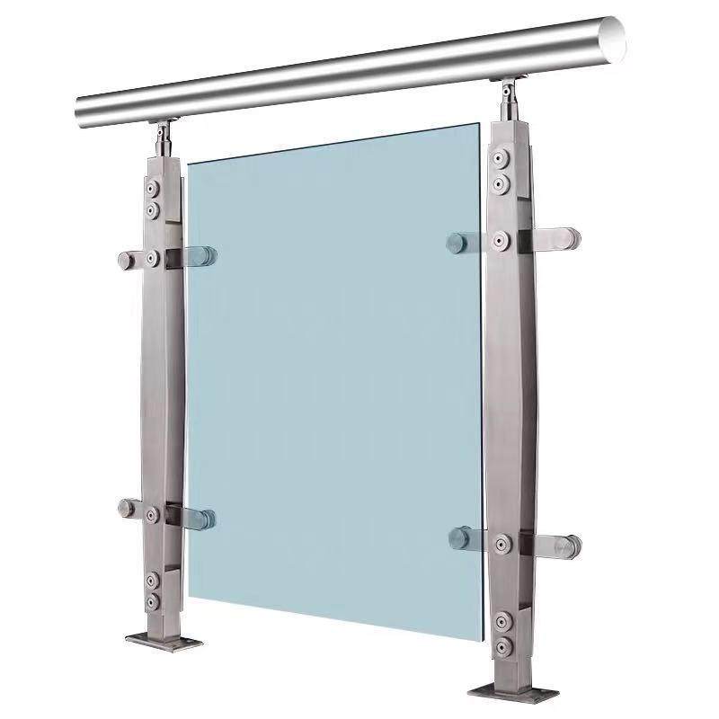 304不锈栏钢立柱杆立柱3FTP04不立锈钢楼梯立柱护栏柱阳台扶手立