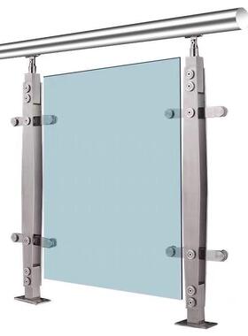 304不锈栏钢立柱杆立柱3FTP04不立锈钢楼梯立柱护栏柱阳台扶手立