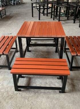 户外桌椅套装室外休闲椅铸庭院铝防木腐棋牌桌RYL椅厂家铝直供合