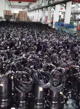 上海泵凯泉50WQ/E214-1.5KW潜水排污地0-下室污水VIT泵带搅匀潜污